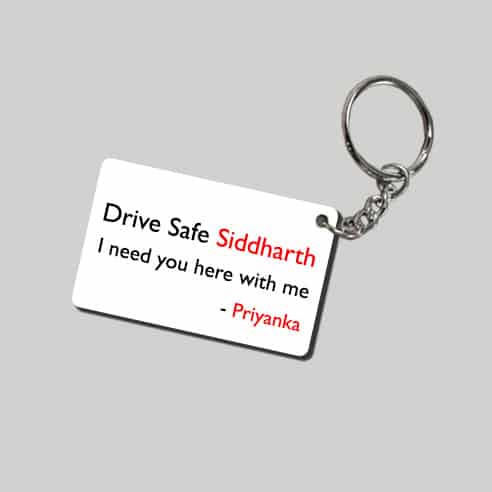 Drive Safe Keychain 2