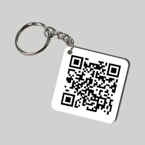 QR Scan Keychain