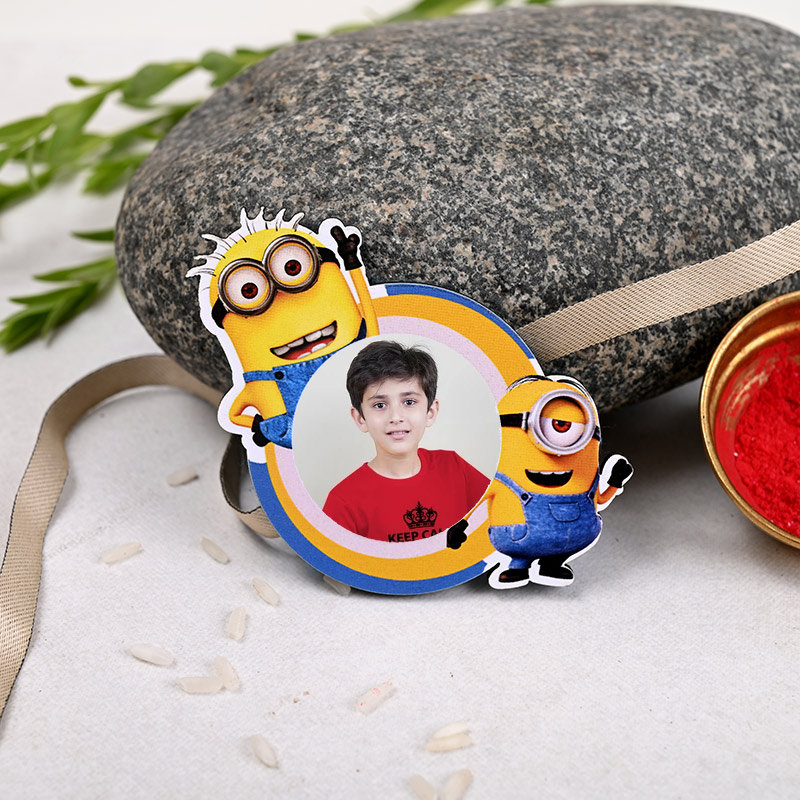 Minion Photo Rakhi