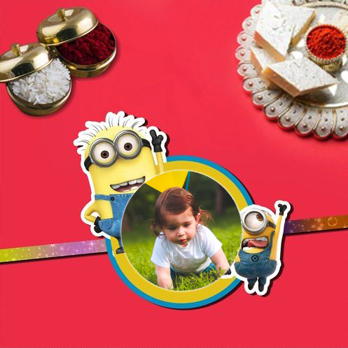 Minion Photo Rakhi