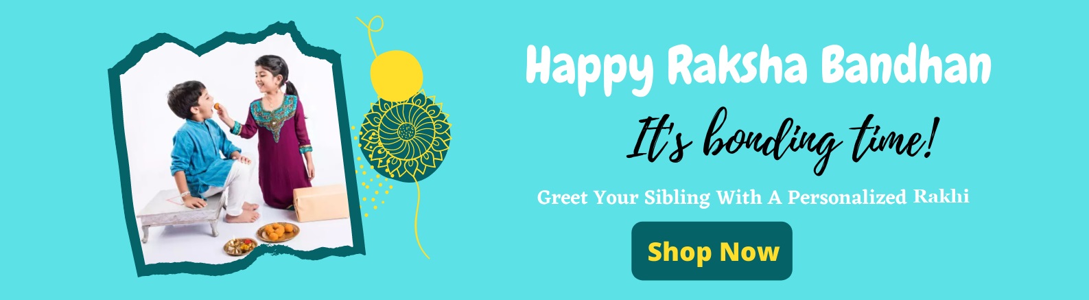 Customized Rakhi